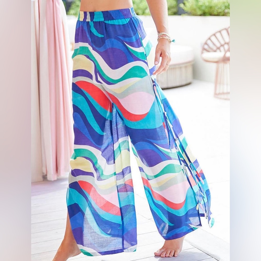 NEW Venus High Waisted Wide Leg Pants SzL